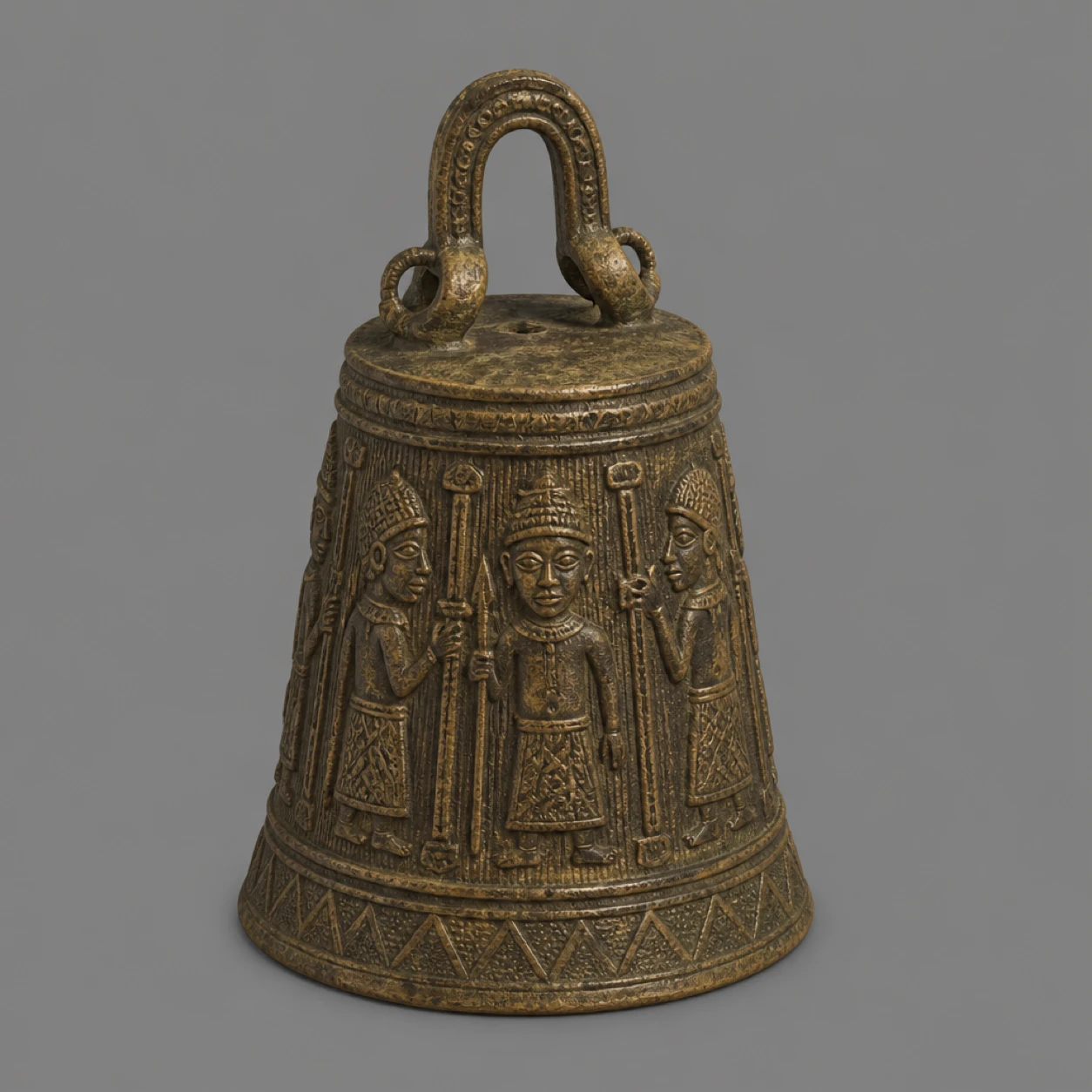 Altar Bell, African Kingdom Relics