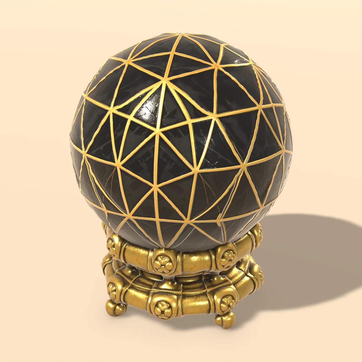 Black Orb 3D model, Ancient Relics Collection Vol. 1