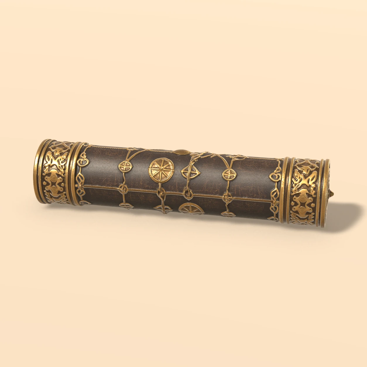 Scroll Tube 3D model, Ancient Relics Collection Vol. 2
