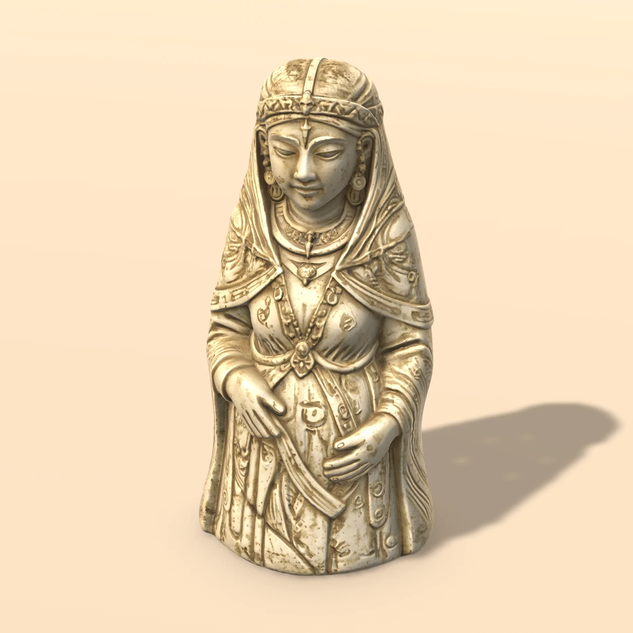 Goddess Figurine 3D model, Ancient Relics Collection Vol. 2