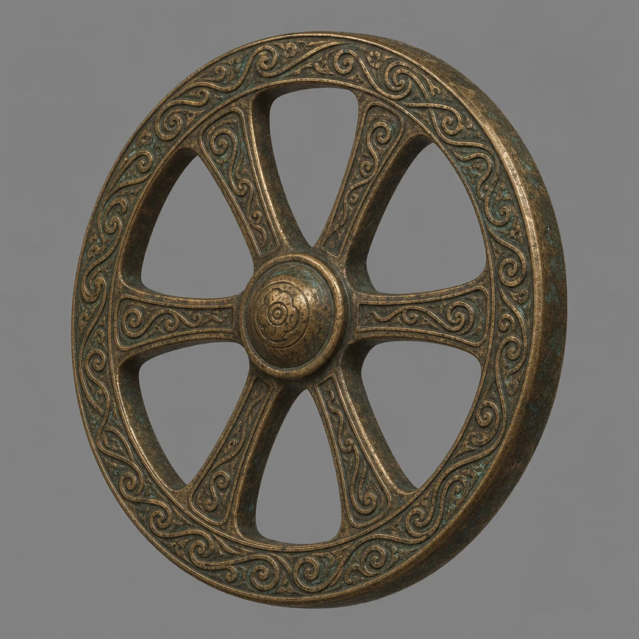 Sun Wheel, Celtic Ritual Relics