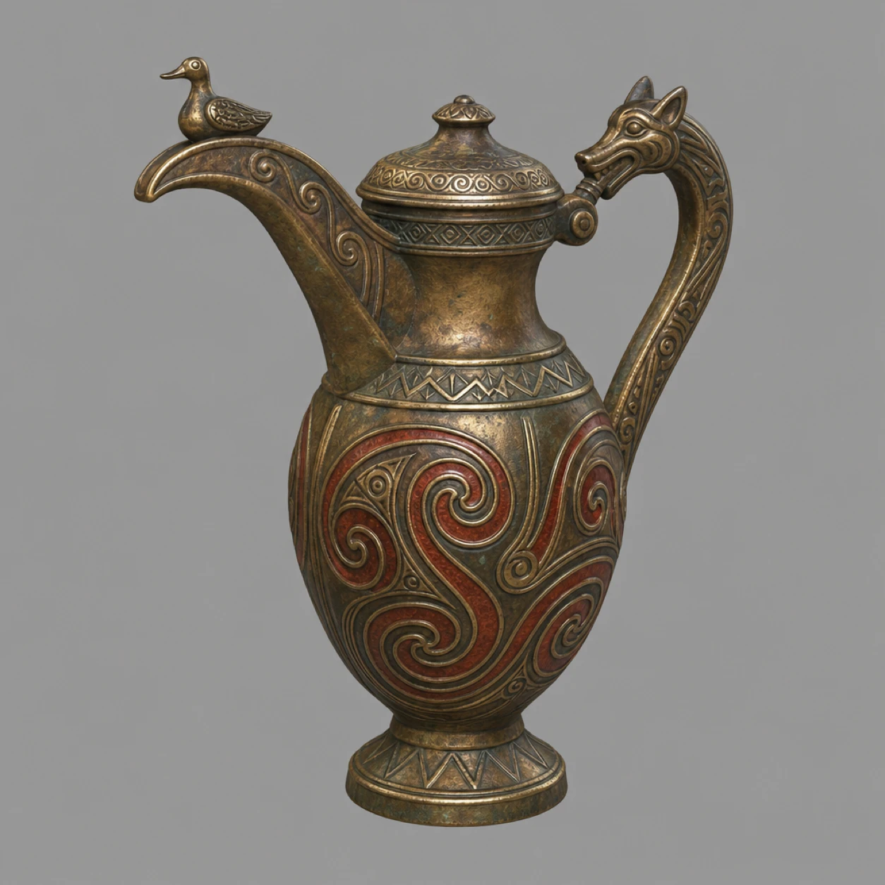 Wine Flagon, Celtic Ritual Relics