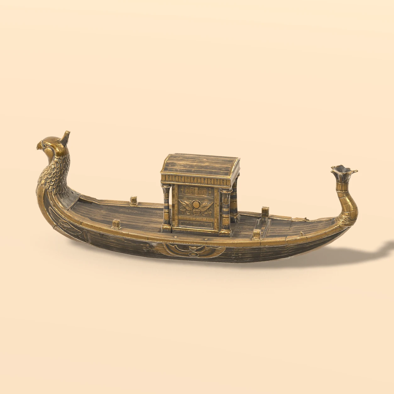 Funerary boat 3D model, Egyptian Tomb Relics Vol. 2