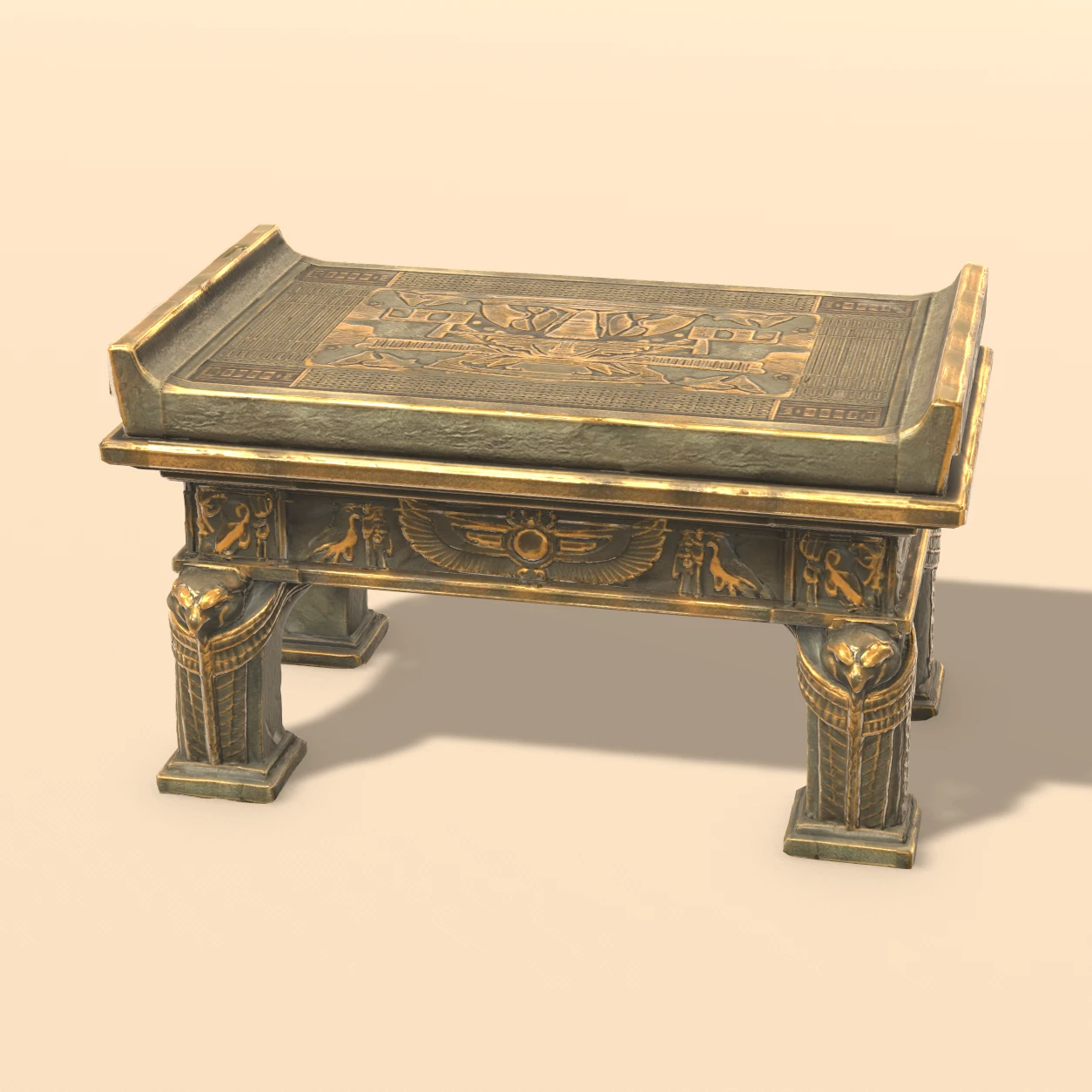 Offering table 3D model, Egyptian Tomb Relics Vol. 2