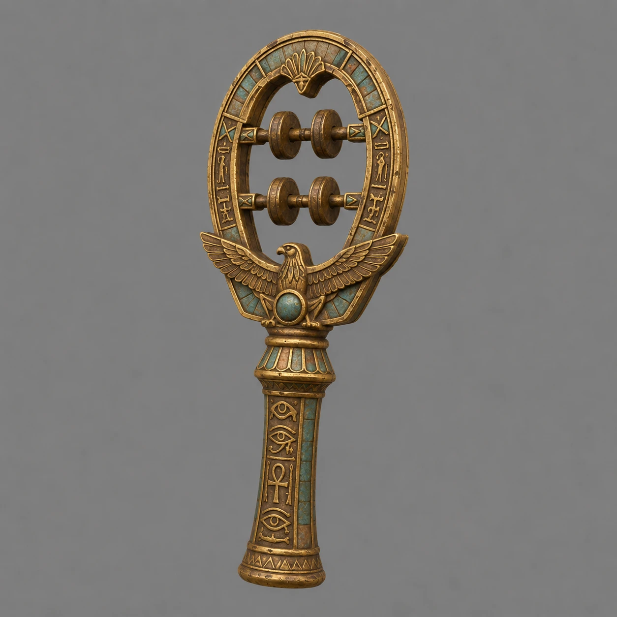 Sistrum, Egyptian Tomb Relics