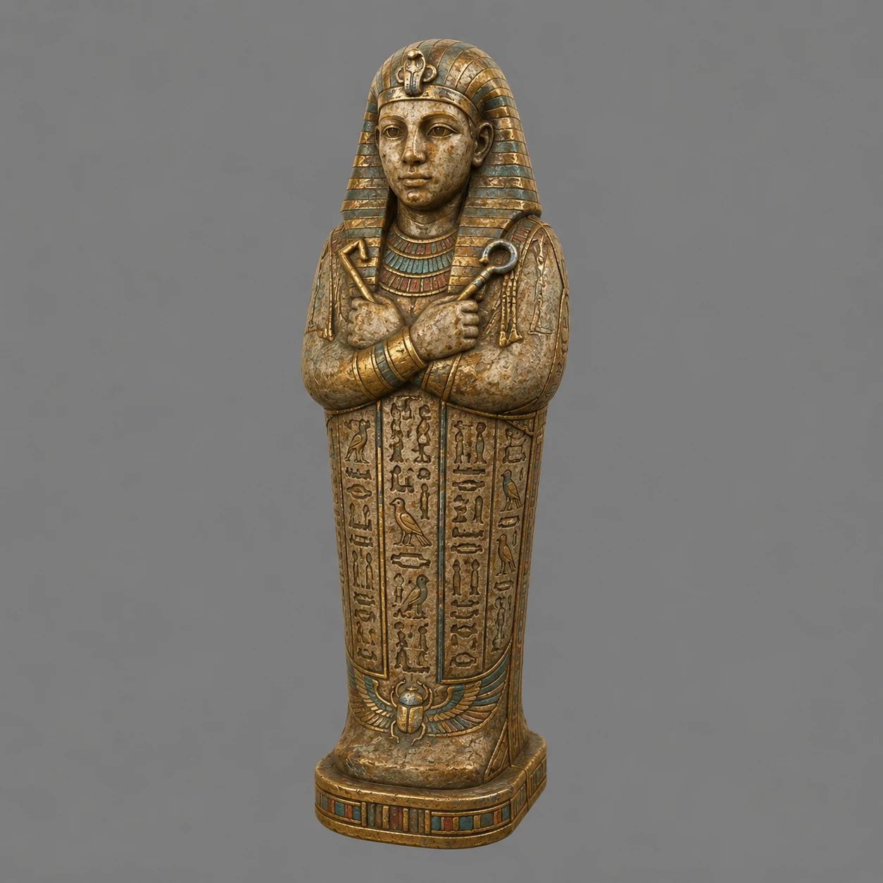 Ushabti Figurine, Egyptian Tomb Relics