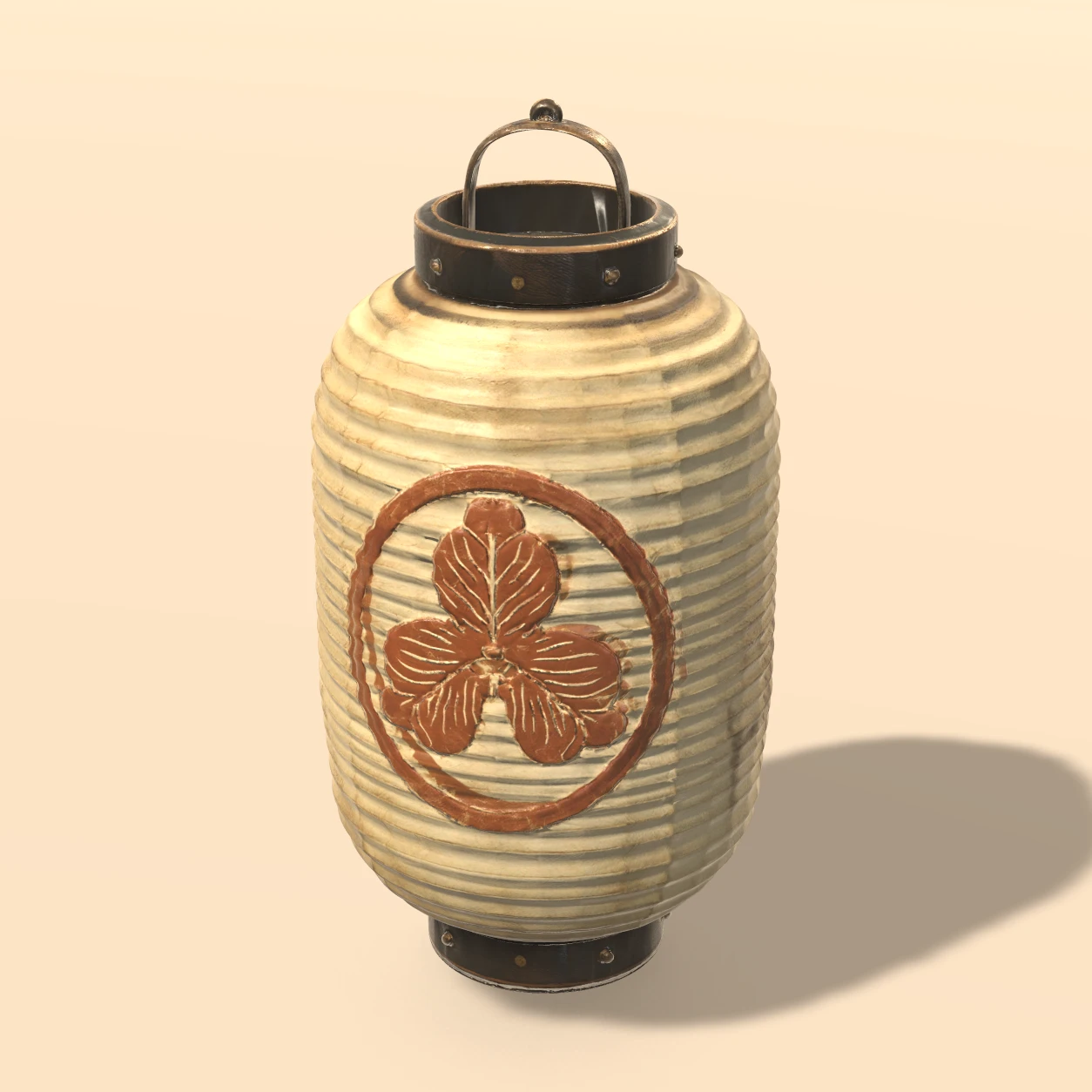 Chochin Lantern 3D model, Feudal Japan Relics