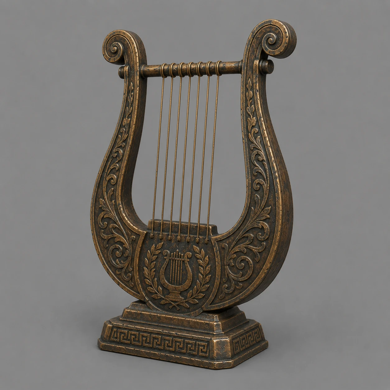 Lyre, Greek Temple Relics