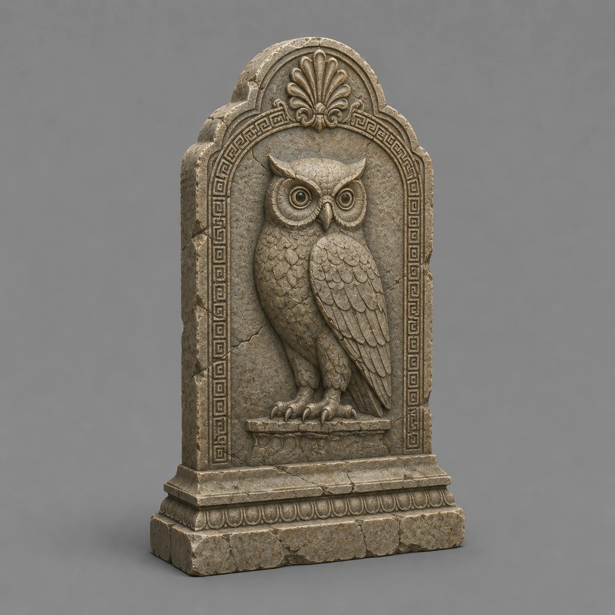 Owl Stele, Greek Temple Relics