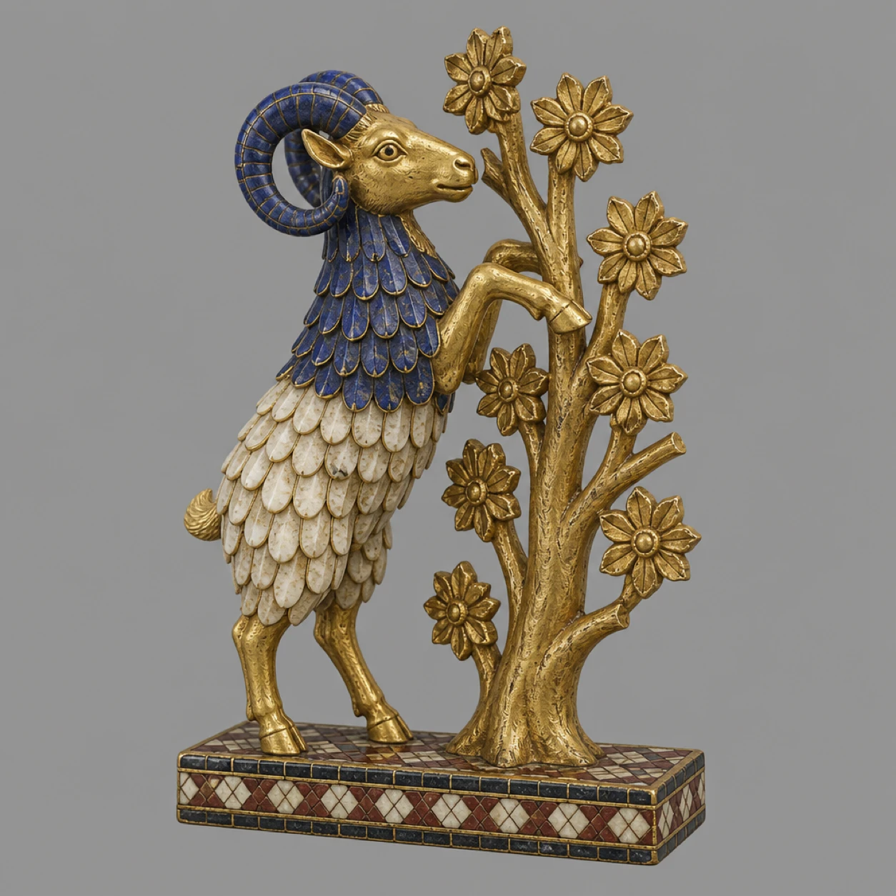 Thicket Ram, Mesopotamian Temple Relics