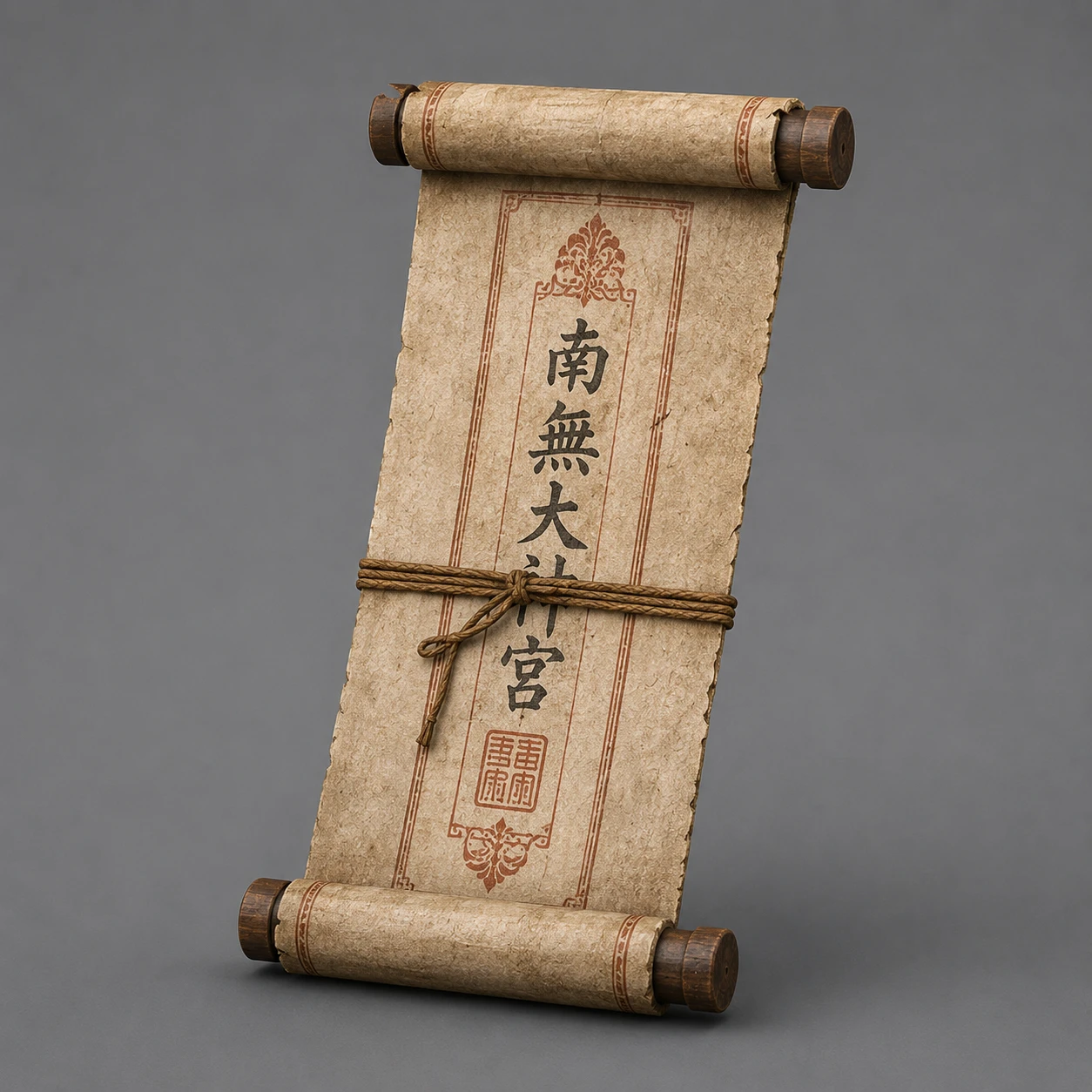 Prayer Scroll, Shinto Shrine Relics