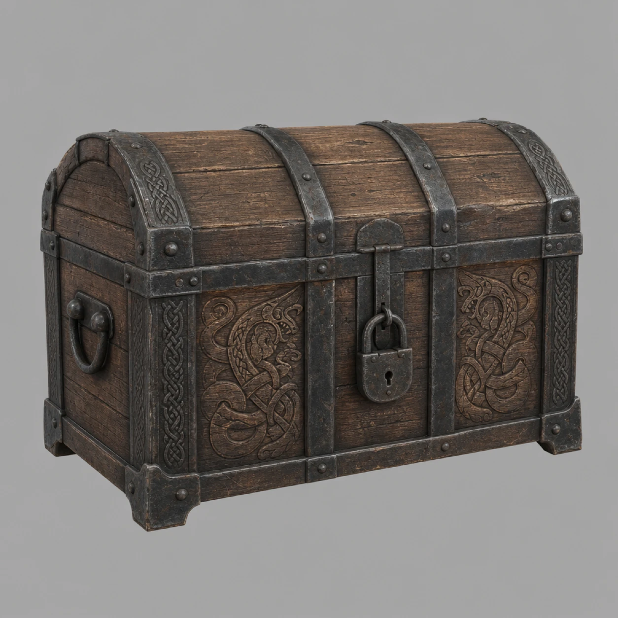 Wildform's stylised carved chest model