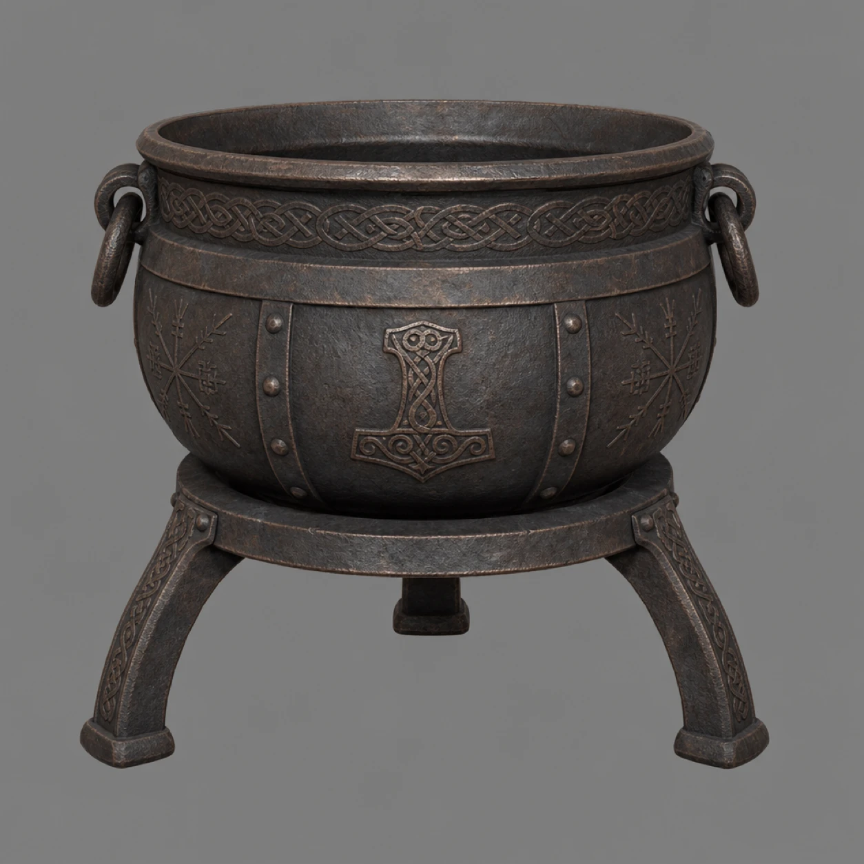 Wildform's stylised hanging cauldron model